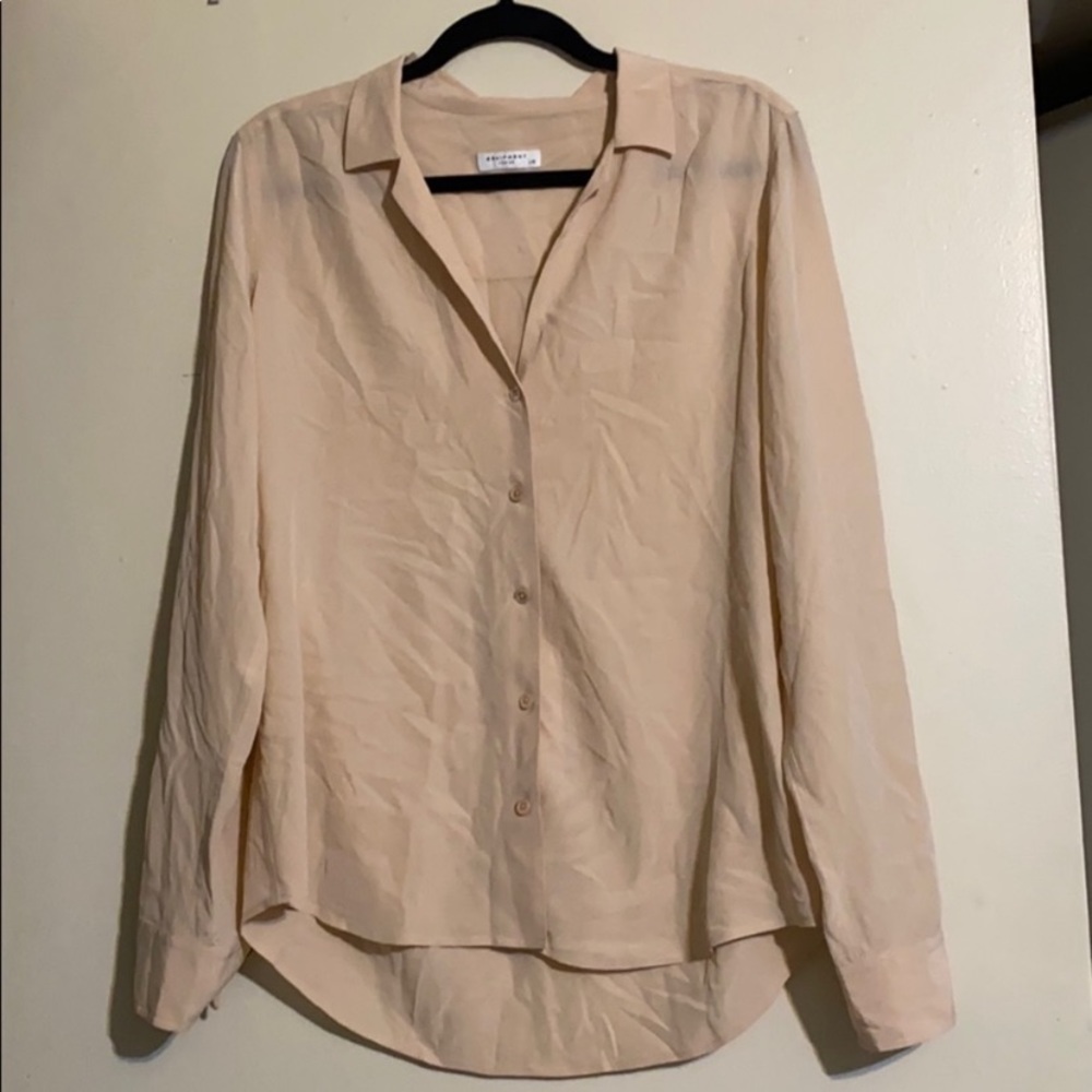 Equipment Silk Button Up Shirt